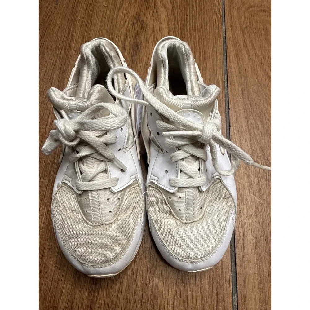Nike Air Huarache Kids Sneakers White Sail‎ Athletic Shoes 654275-110